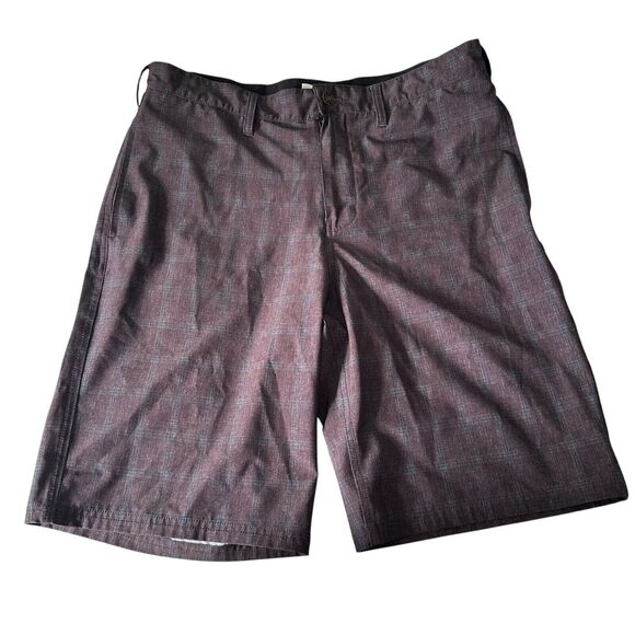 DC Shoes Skate Board Shorts Men’s Size 32 Black Swim Trunks Back Pocket Y2K - Picture 1 of 4